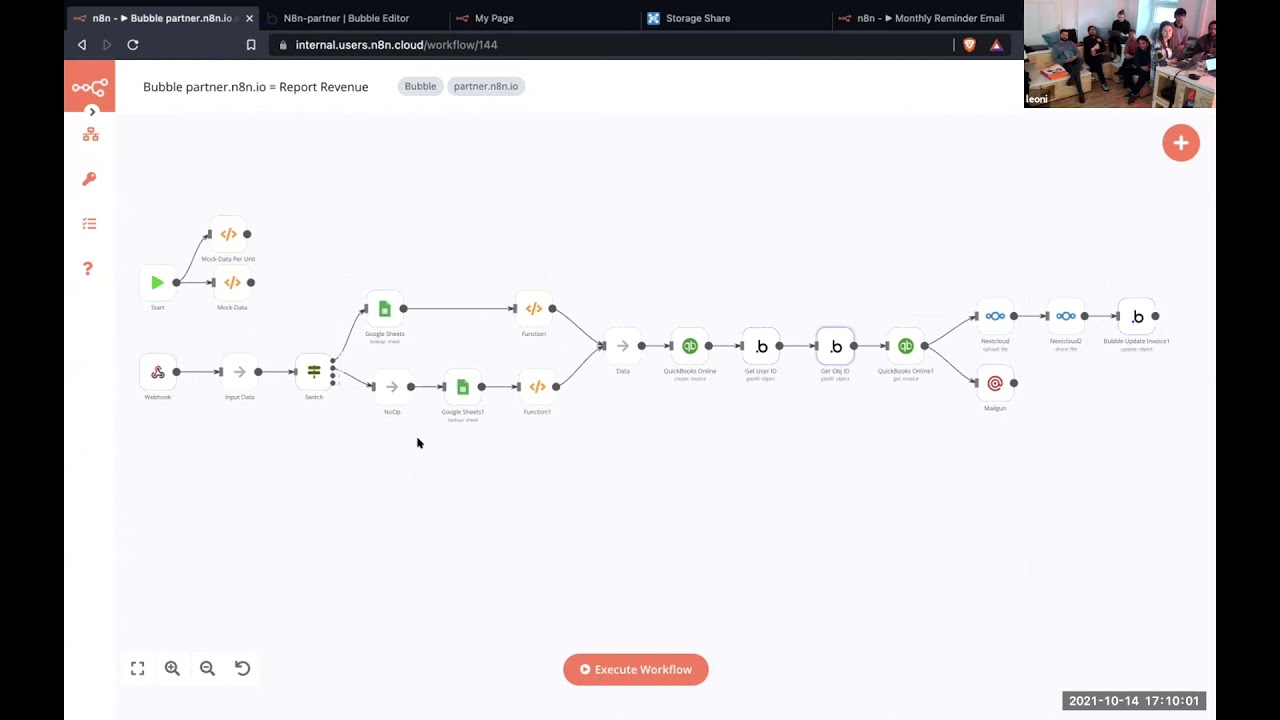 Creating a partner revenue portal