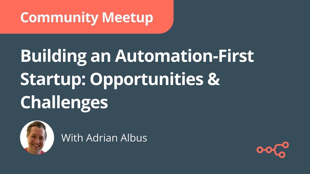 Building an Automation First Startup | Adrian Albus from Opsmate