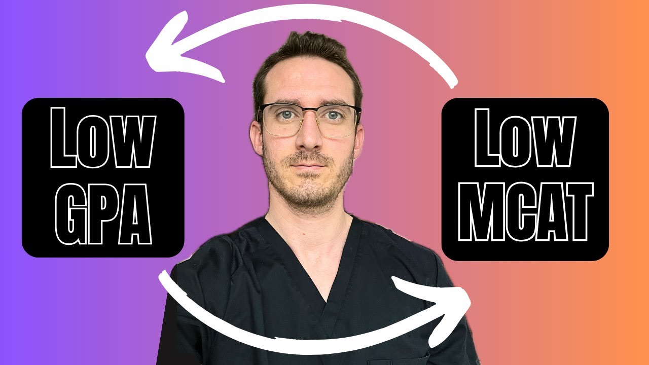 Can I get into Medical School with a LOW GPA or LOW MCAT? | Super Simple Step by Step Guide