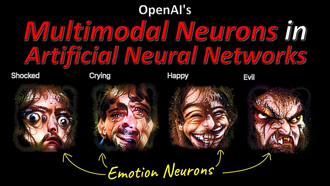 Multimodal Neurons in Artificial Neural Networks (w/ OpenAI Microscope, Research Paper Explained)