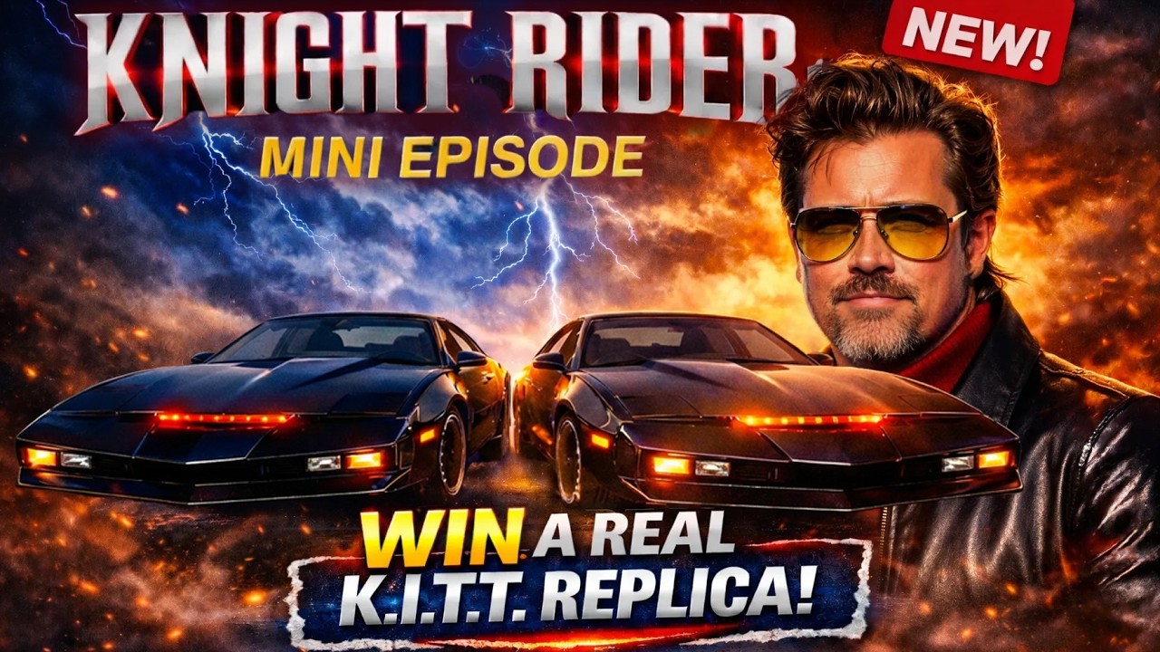 Watch newly filmed Knight Rider episode - Knight of the Repli-KITT!