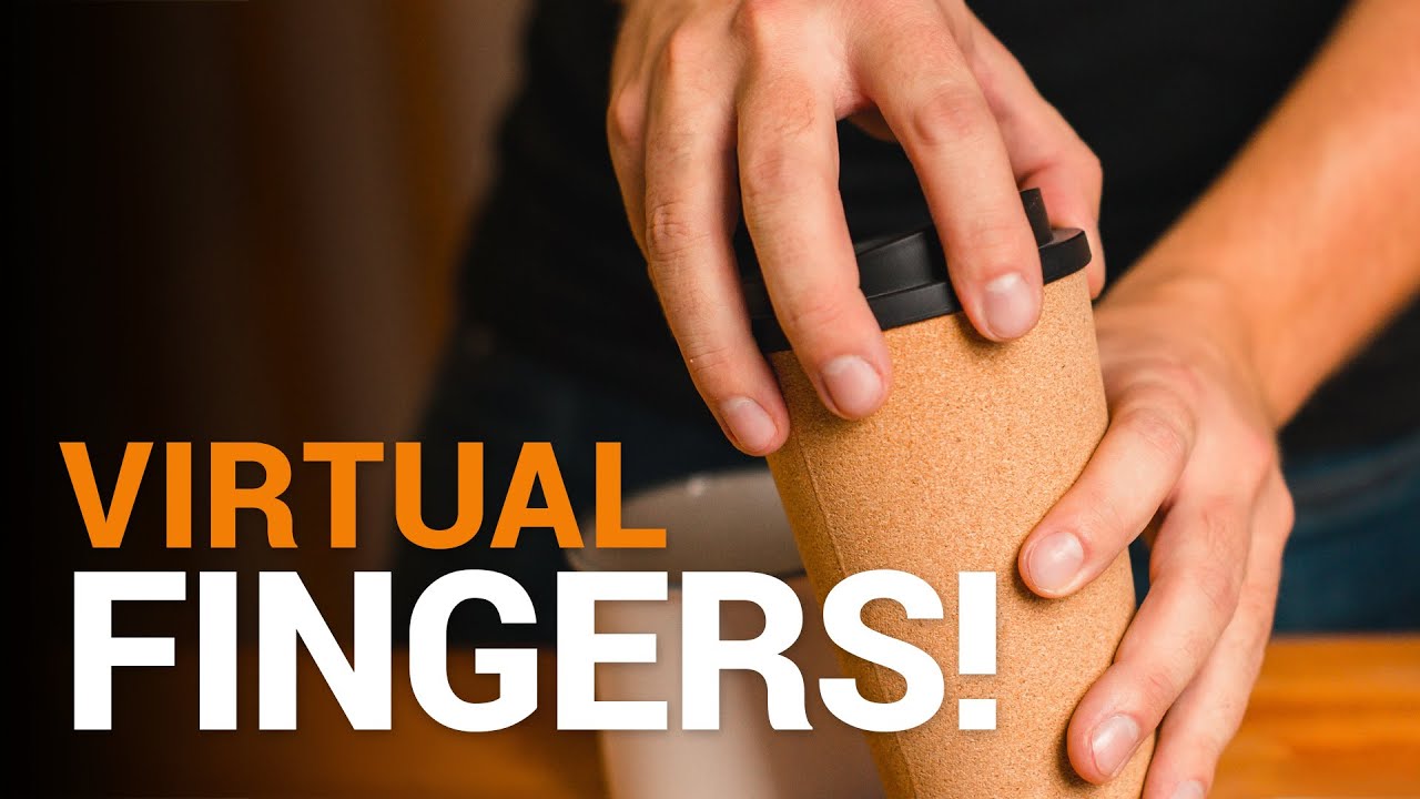 This AI Creates Virtual Fingers! 🤝