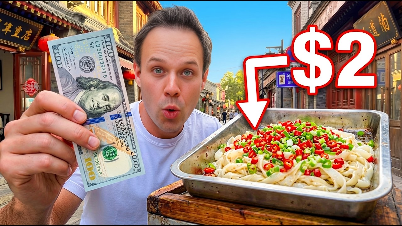 How I ate every street food in China for $100