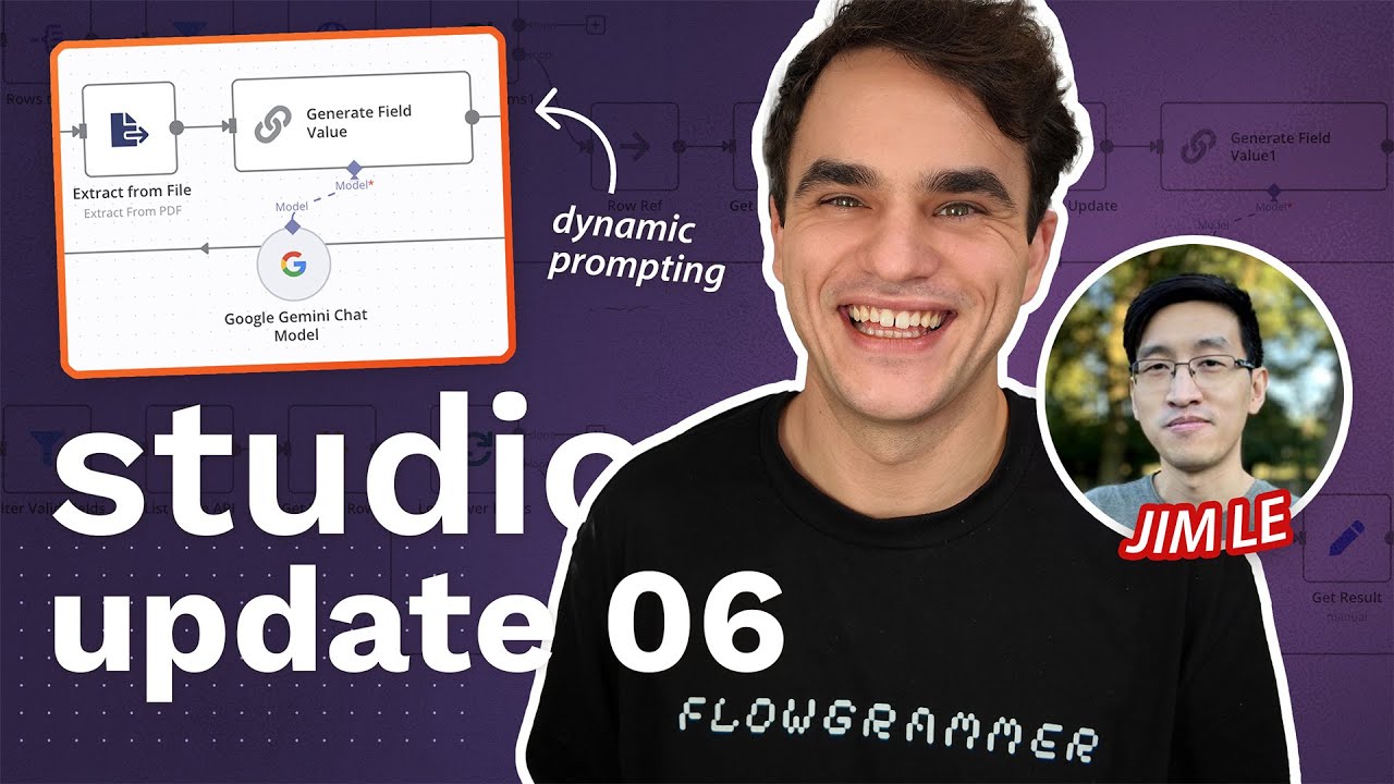 Studio Update #06: Fine Tuning to Tag Support Tickets? Plus Dynamic AI prompting via Spreadsheets