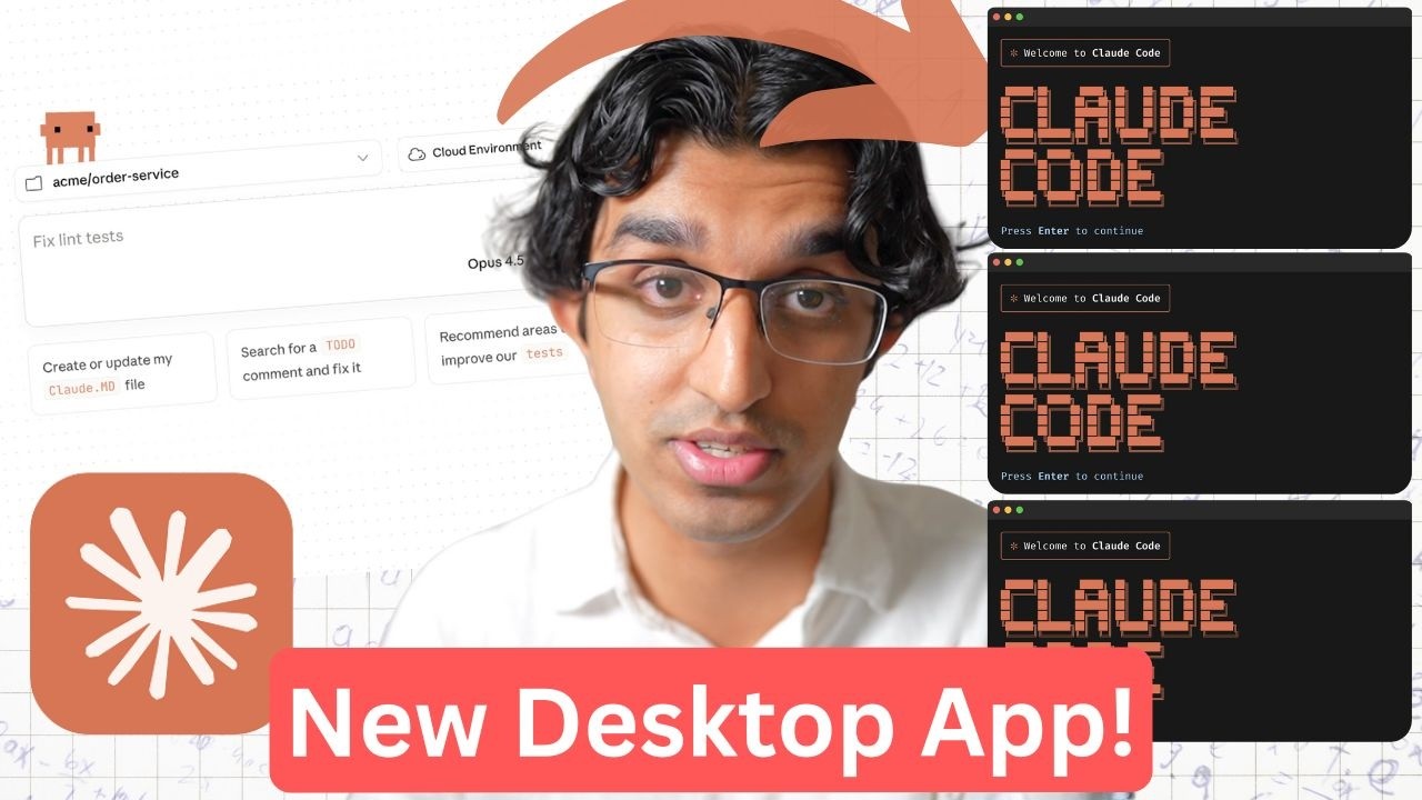 HUGE Claude Code Update: Opus 4.5, Desktop App + More!