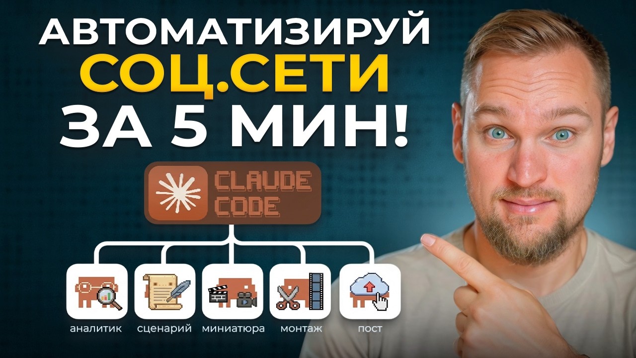 Claude Code: AI-фабрика контента за один вечер!