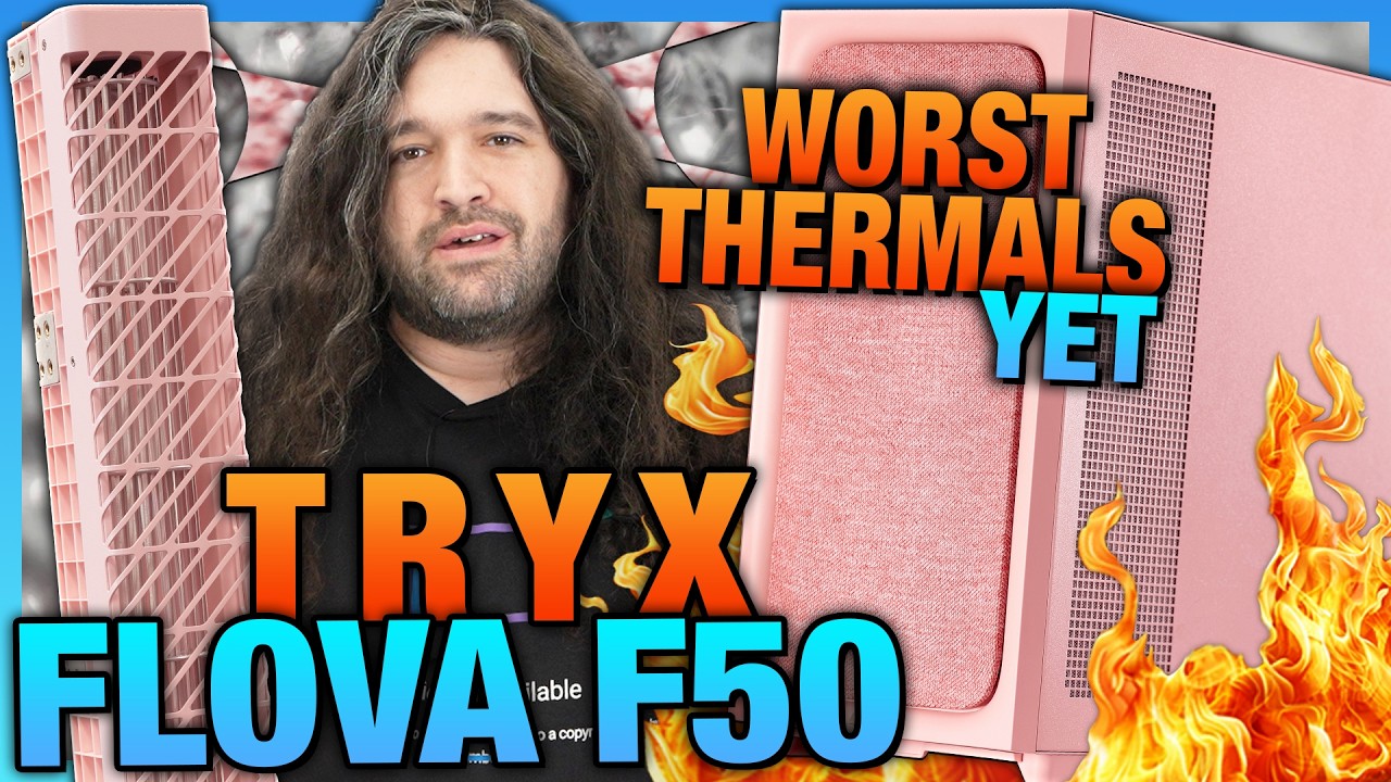 Worst Thermals Yet: Tryx Flova F50 Case Review & Crossflow Fan Benchmarks