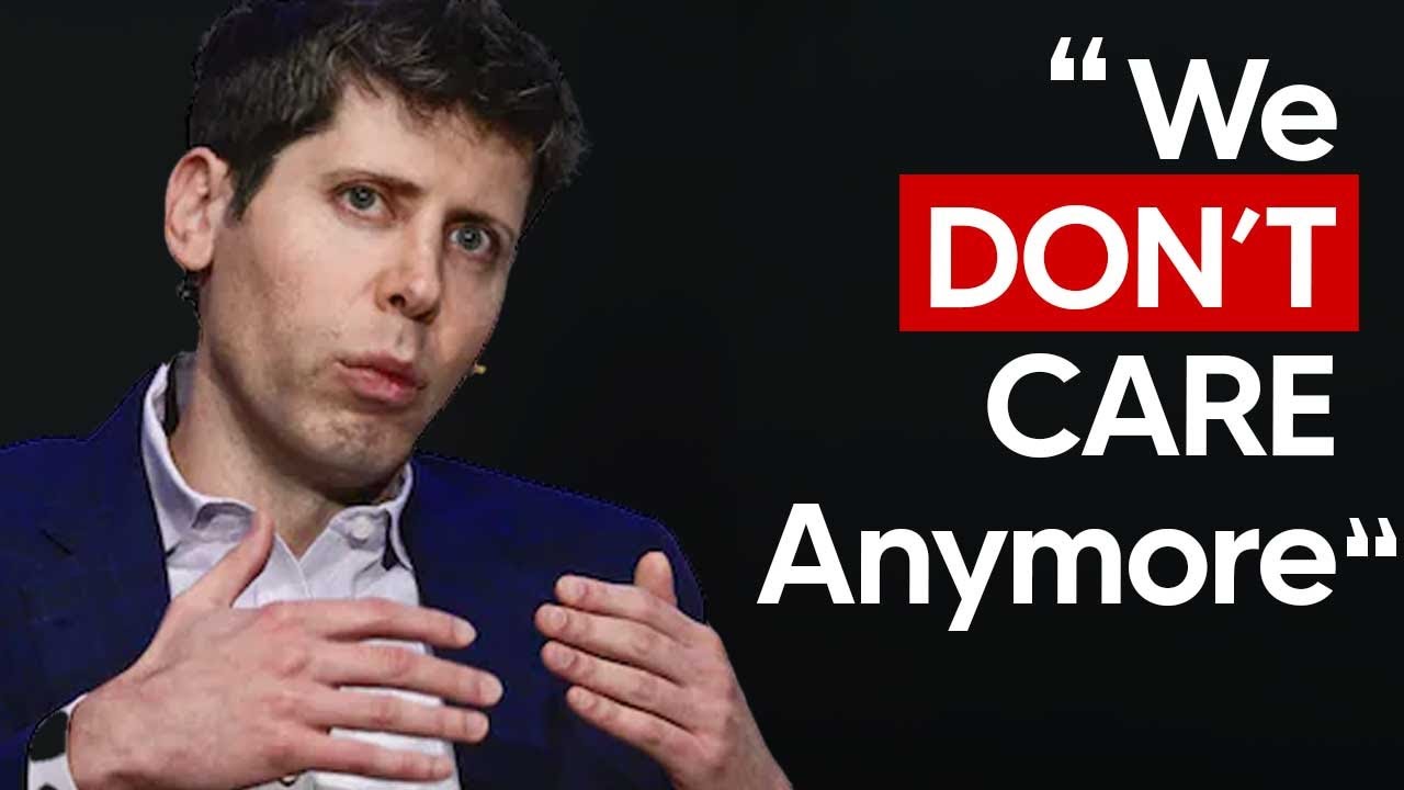 OpenAI ABANDONS AI Race?  OpenAI Reveals MAJOR Strategy Shift