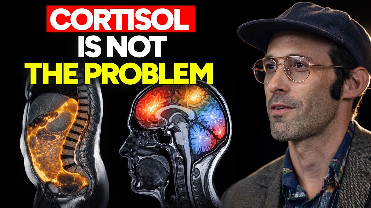 Cortisol Doctor Explains Visceral Fat, HRV, and How to Lower Stress (immediately)