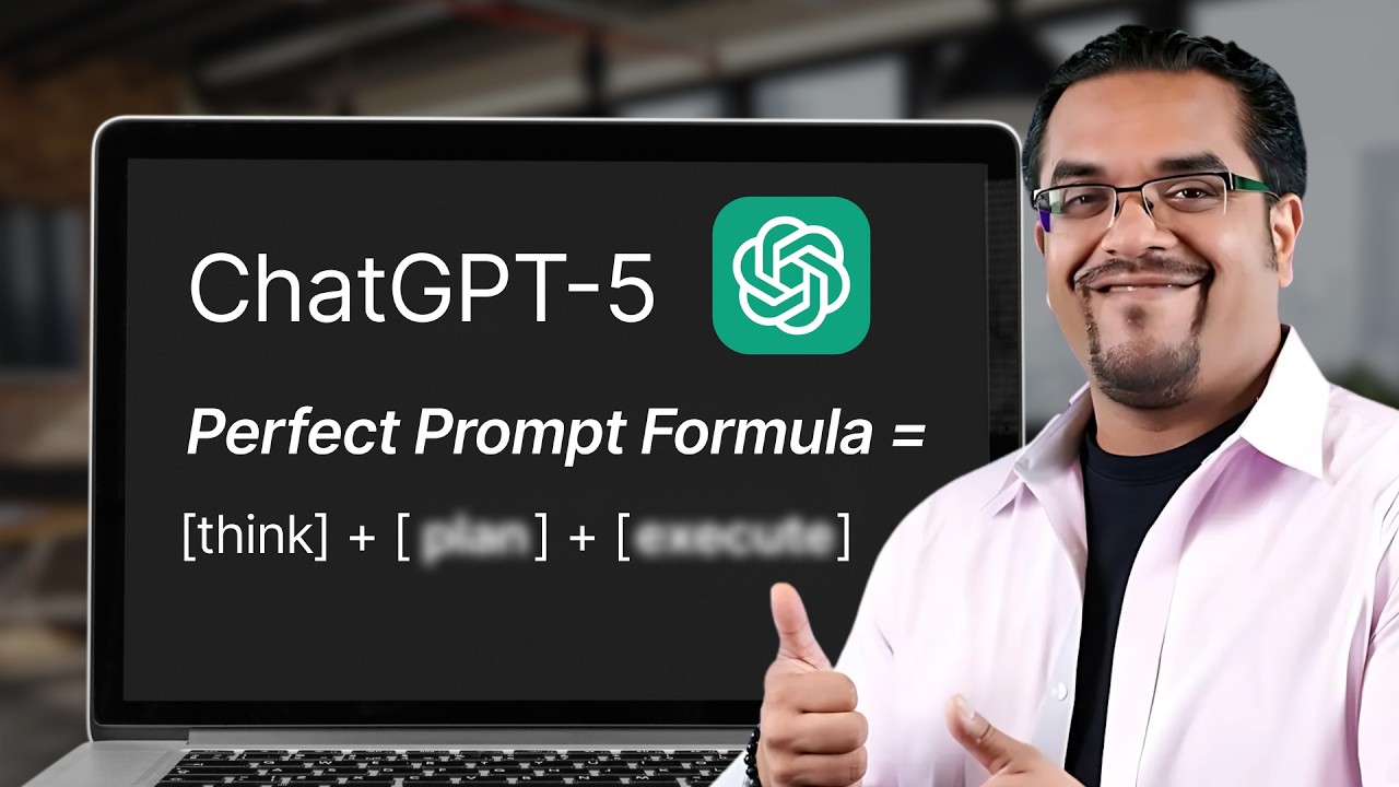 How To Write Perfect AI Prompts Using ChatGPT-5 In 2025 (Complete Guide)