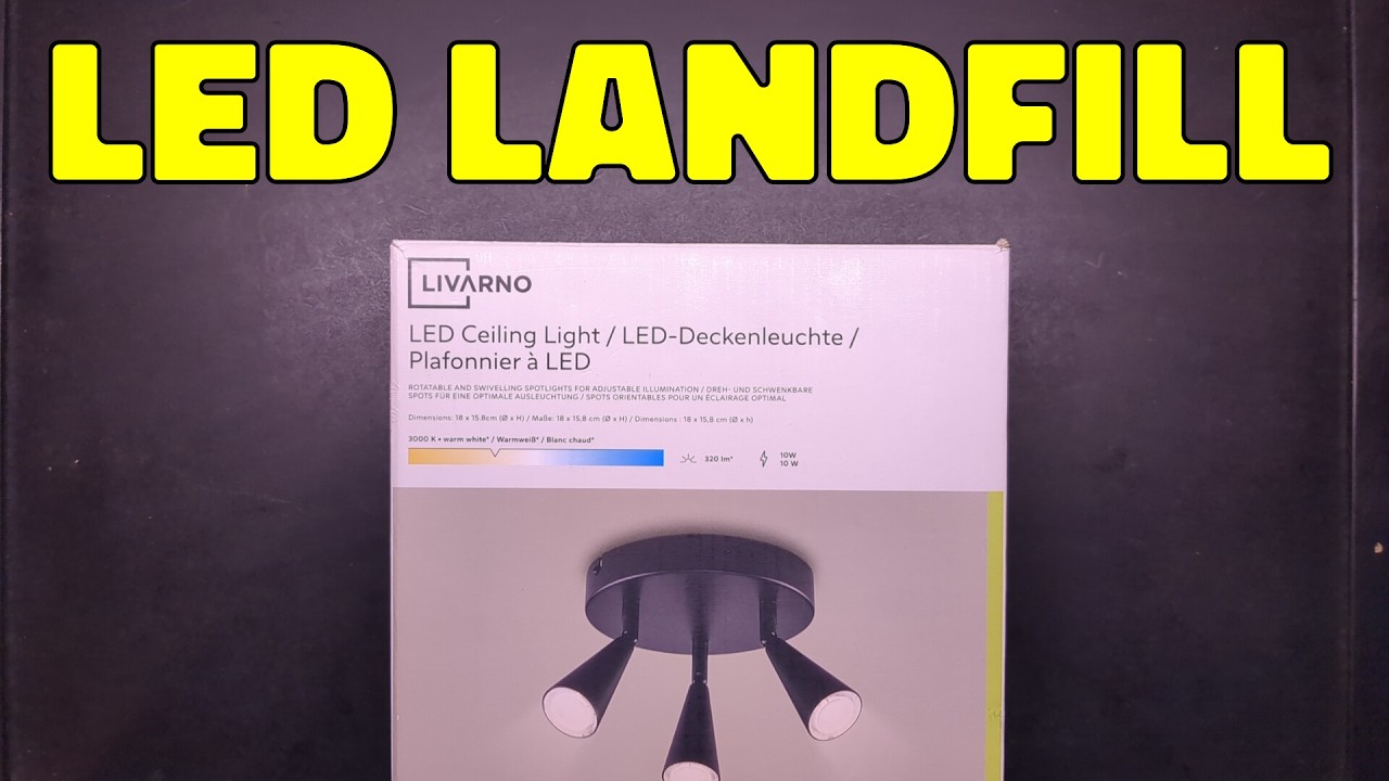 A LIDL bit of LED landfill (with a nice driver)