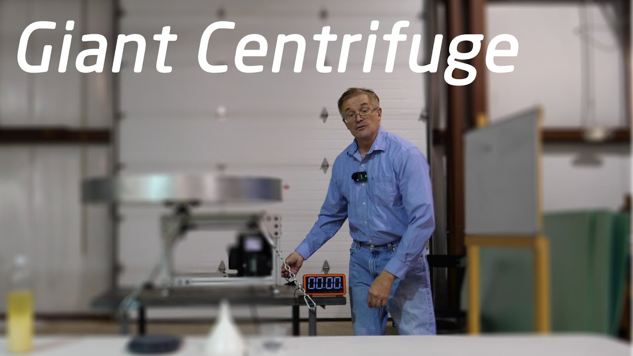 Building a Giant Centrifuge From Scratch