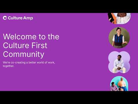 👋 Welcome to the Culture First Community 👋
