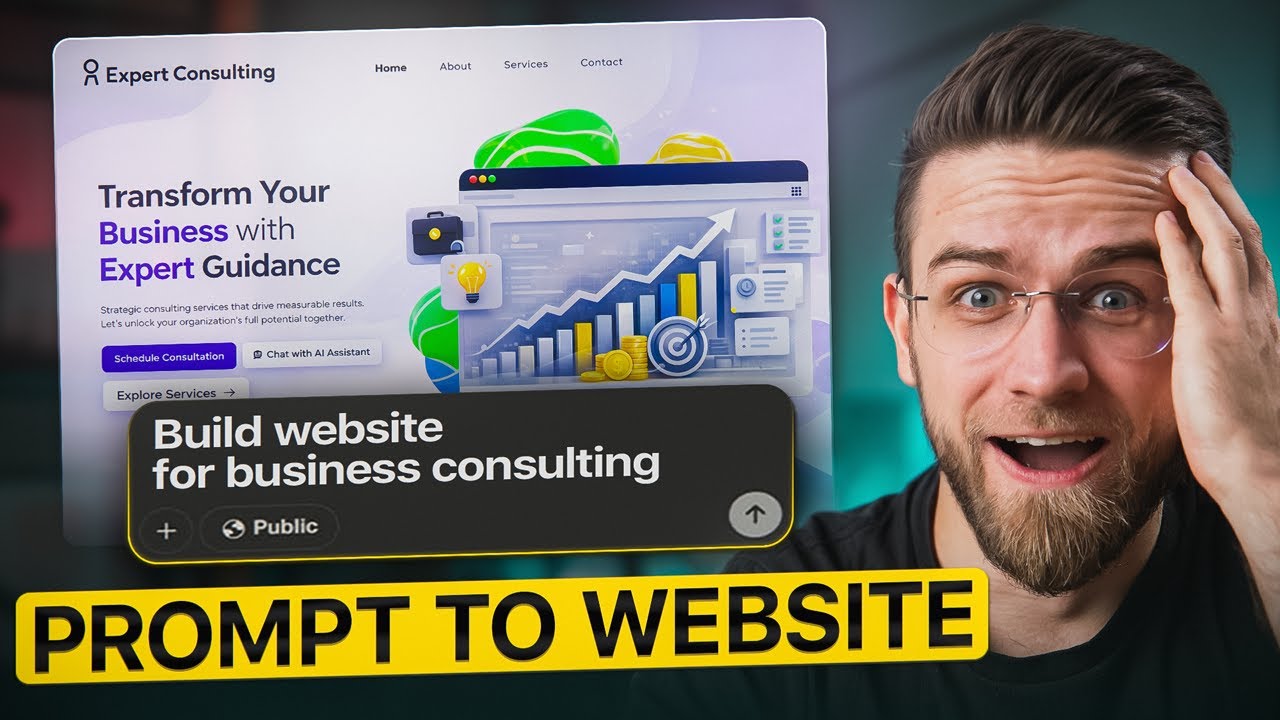 How I Built a Full-Stack Website in 10 Minutes Using AI