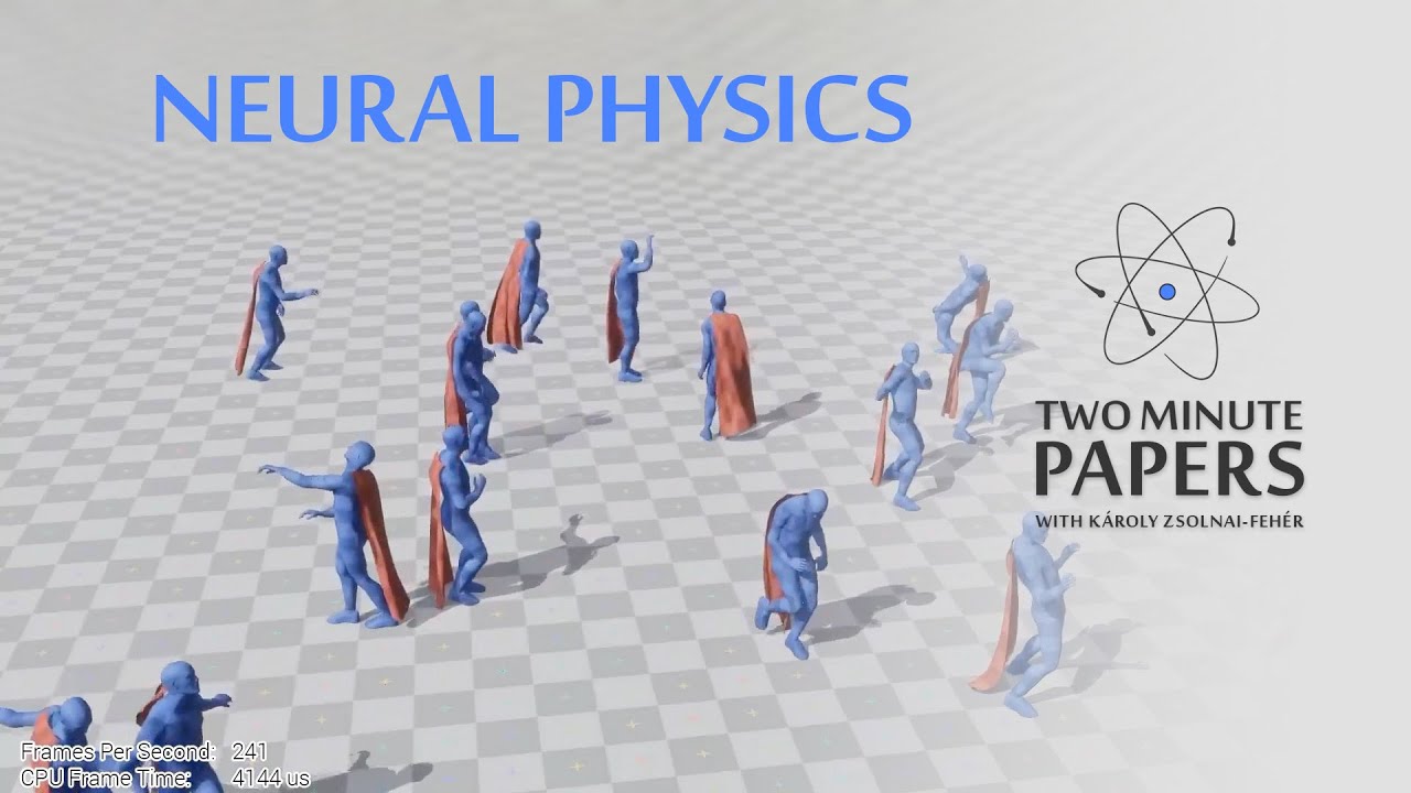 Ubisoft's AI Learns To Compute Game Physics In Microseconds! ⚛️