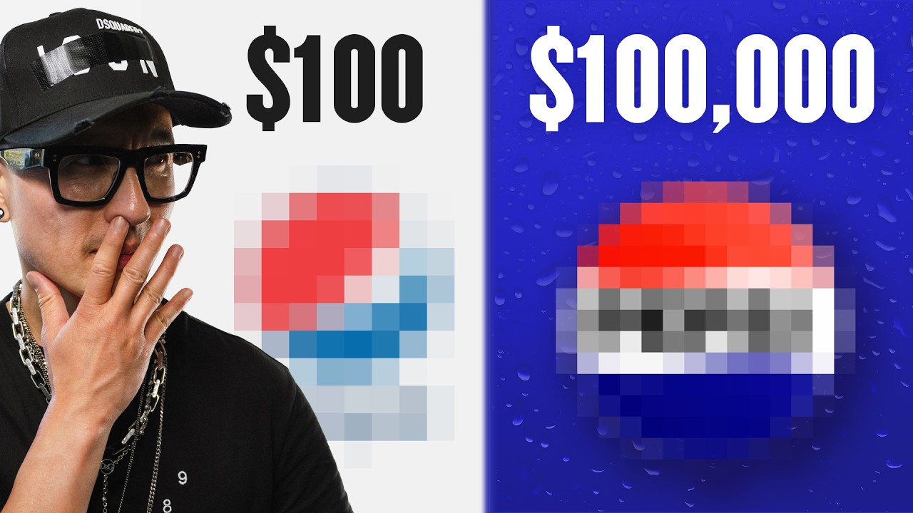 How I Went From Charging $500 to $100,000 For A Logo (PRICING DEEP DIVE)