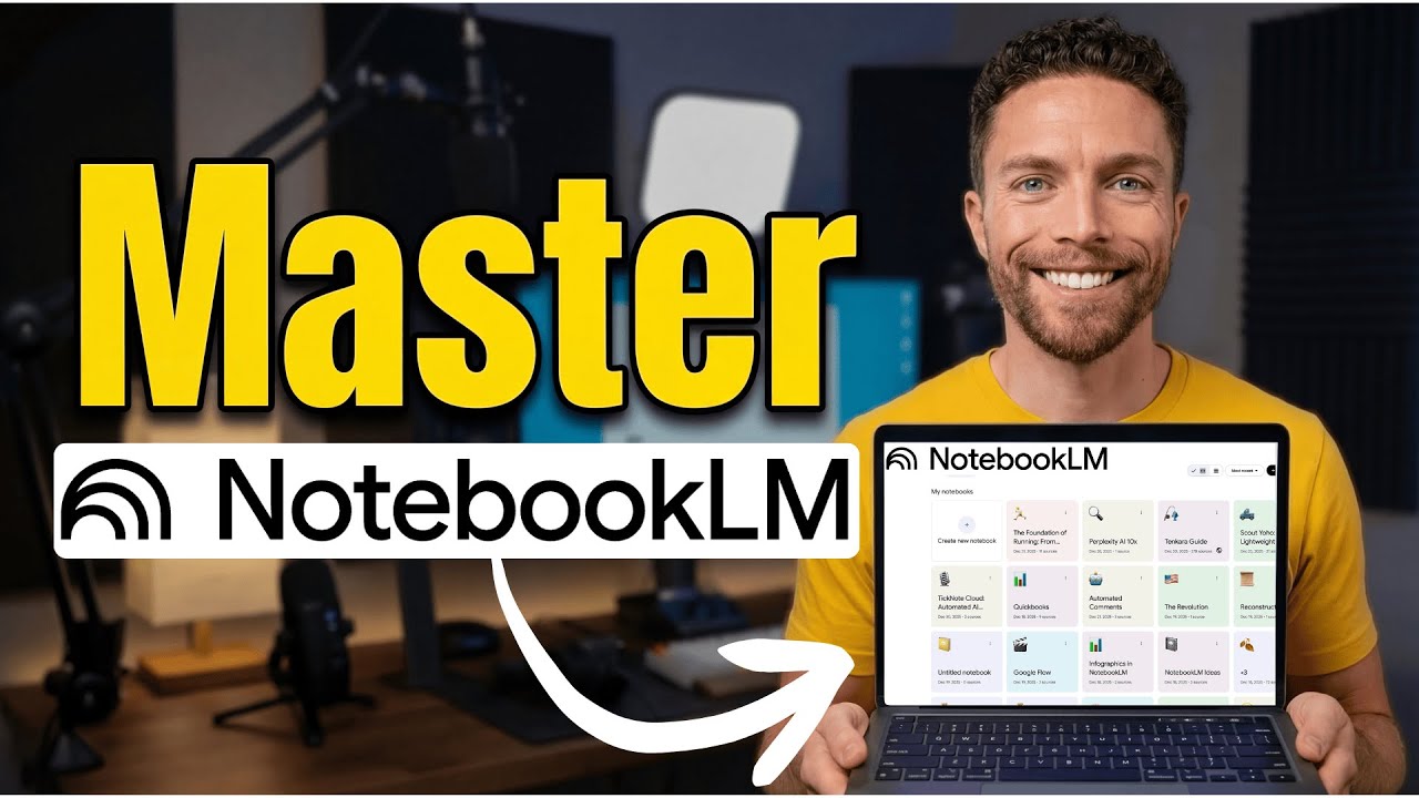 How To Master NotebookLM in 2026 (Free Course)