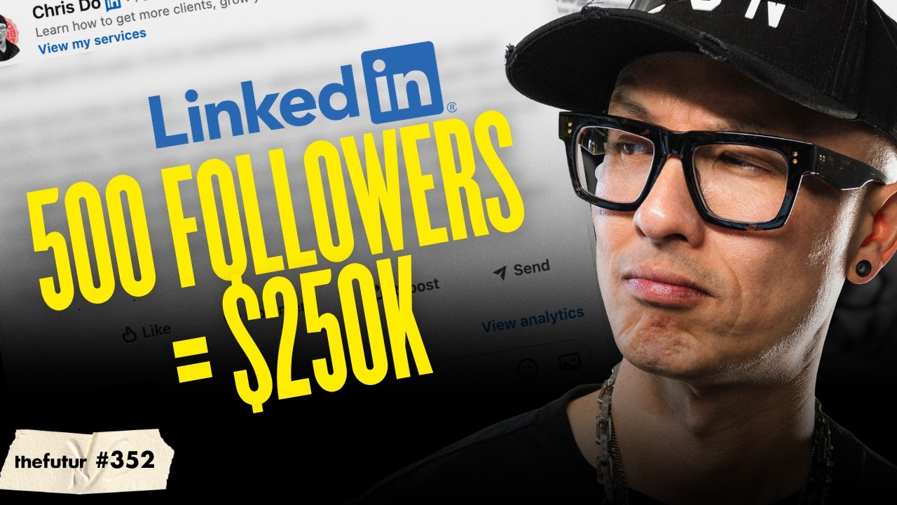 The LinkedIn Strategy You’re Missing w/ @matthewlakajev | The Futur Ep. 353