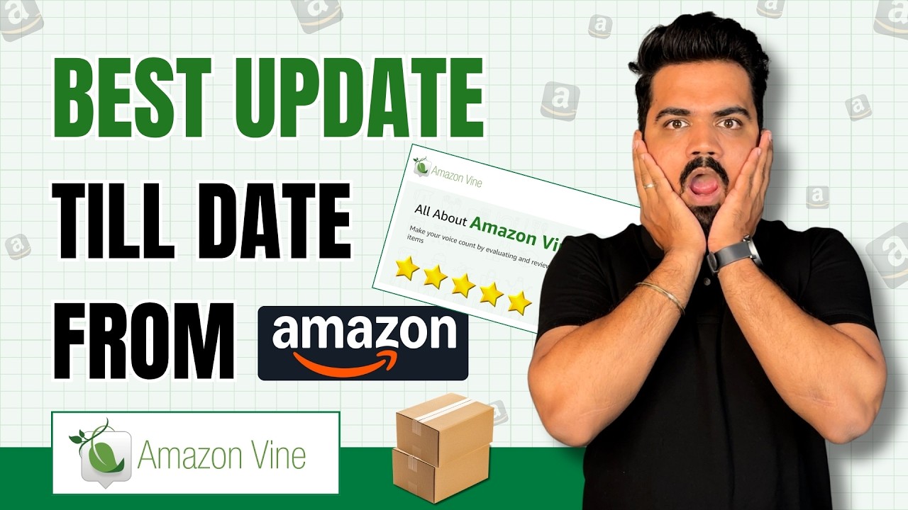 How to enroll on Amazon Vine | Amazon Latest Update | Amazon Vine