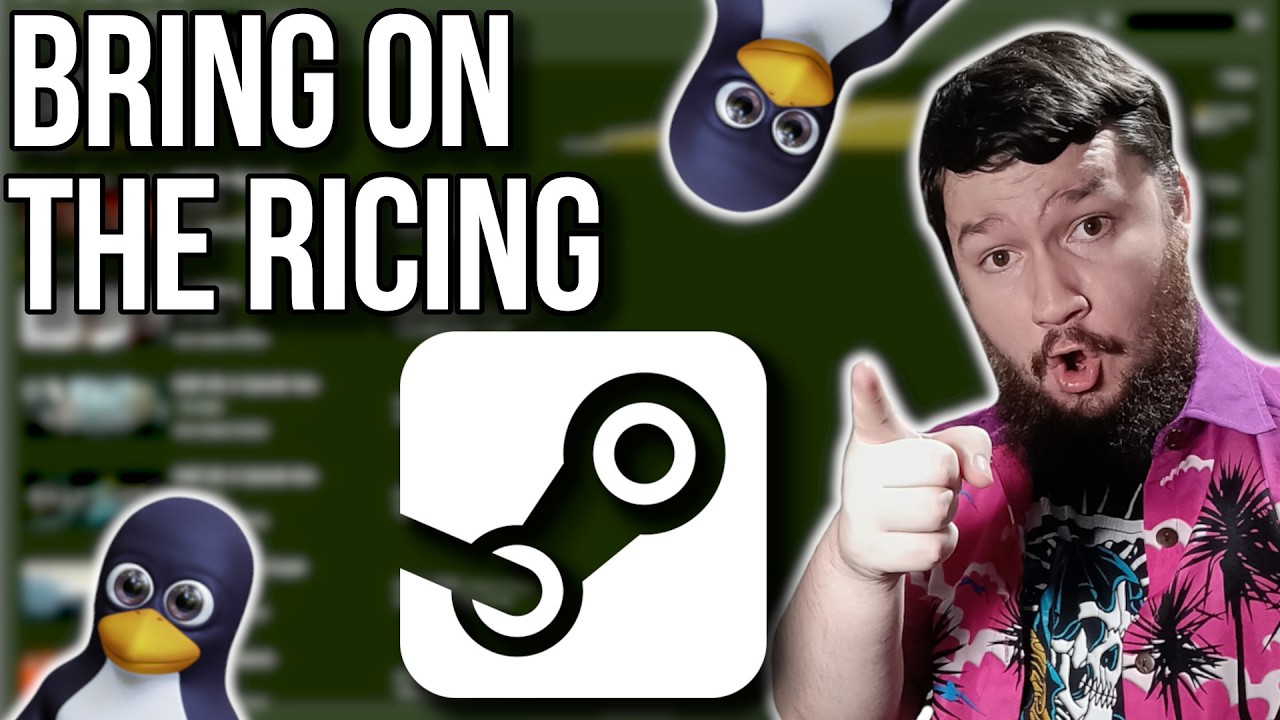 Linux Ricing Brings Back Steam Skins With Millennium