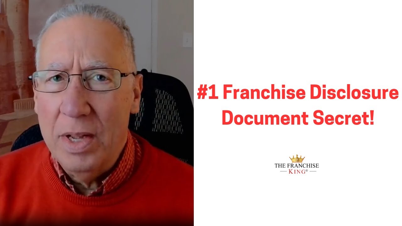 The Franchise Disclosure Document Hack My Dad Taught Me