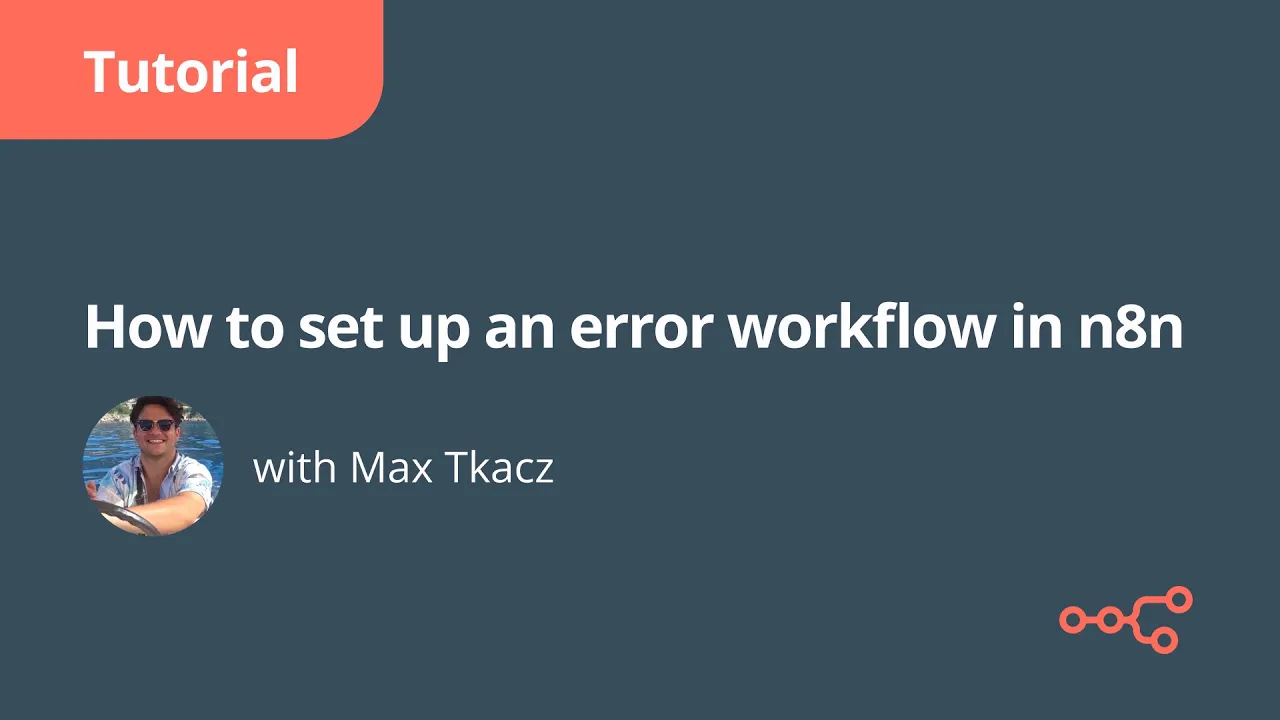 How to set up an error workflow in n8n