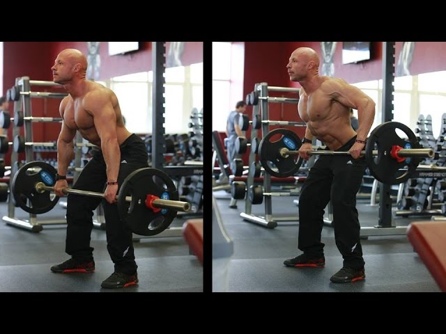 Тяга штанги в наклоне: полное руководство по технике упражнения №2 для спины