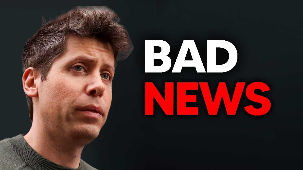 OpenAI Just Hit a MASSIVE Roadblock ...