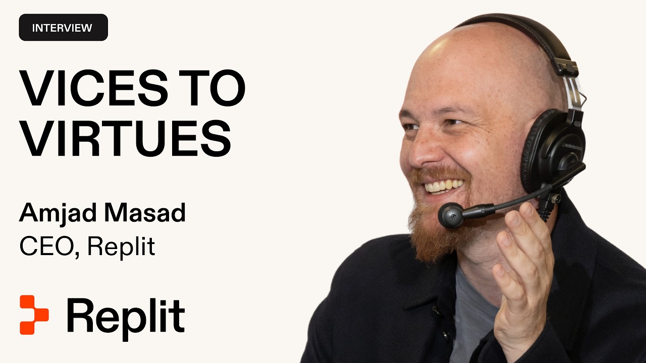 Vices Are the New Virtues | Amjad Masad on AI, Athletes, and Vibe Coding