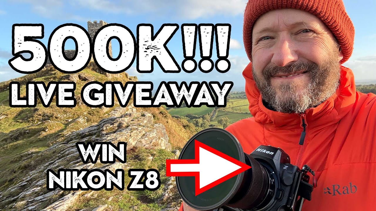 500K Subscribers! Giving Away a Nikon Z8