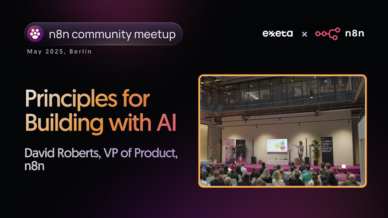 ‘Principles for Building with AI’ - from the Berlin Meetup (May 2025)