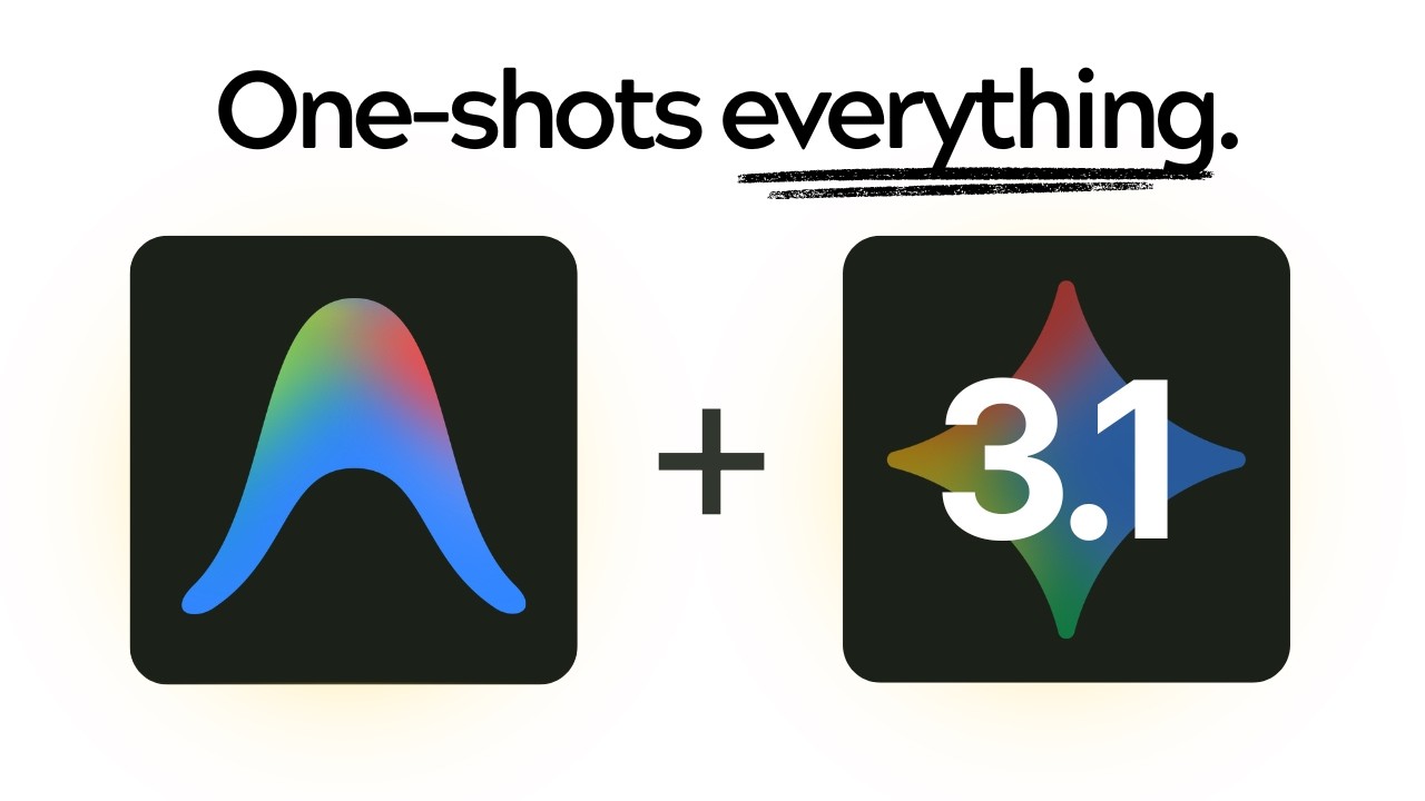 Gemini 3.1 Pro + Antigravity Destroys Every Site Designer