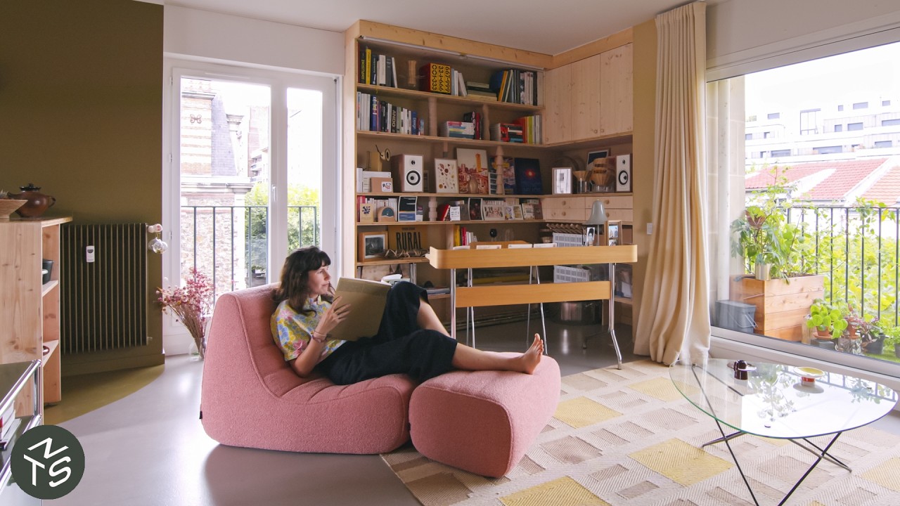 Interior Designer’s Compact Paris Home and Art Workshop, 51sqm/548sqft