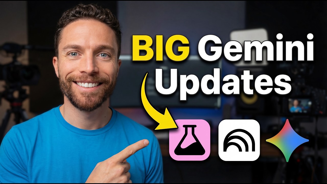 Incredible Google AI Updates From The Past Week (NotebookLM, Pomelli, Gemini…)