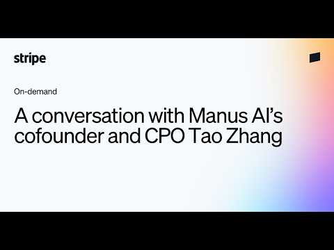 A conversation with Manus AI's cofounder and CPO Tao Zhang