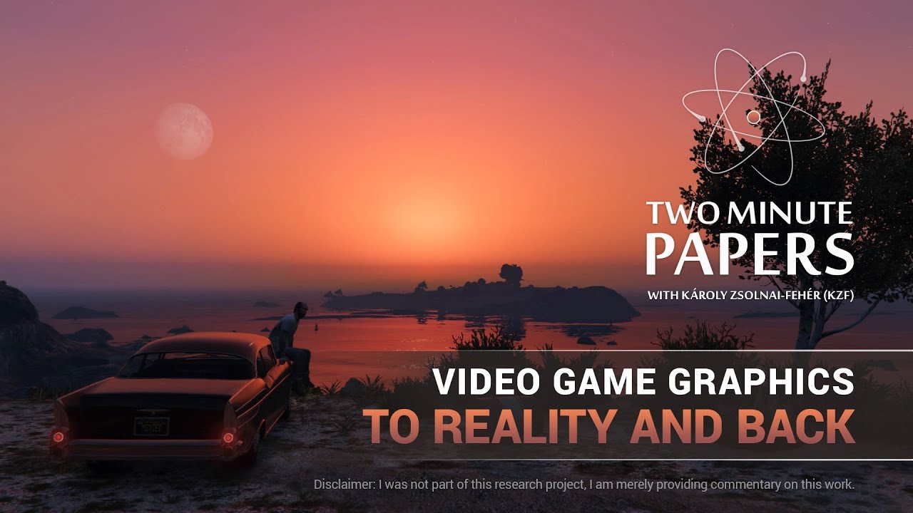 Video Game Graphics To Reality And Back | Two Minute Papers #203