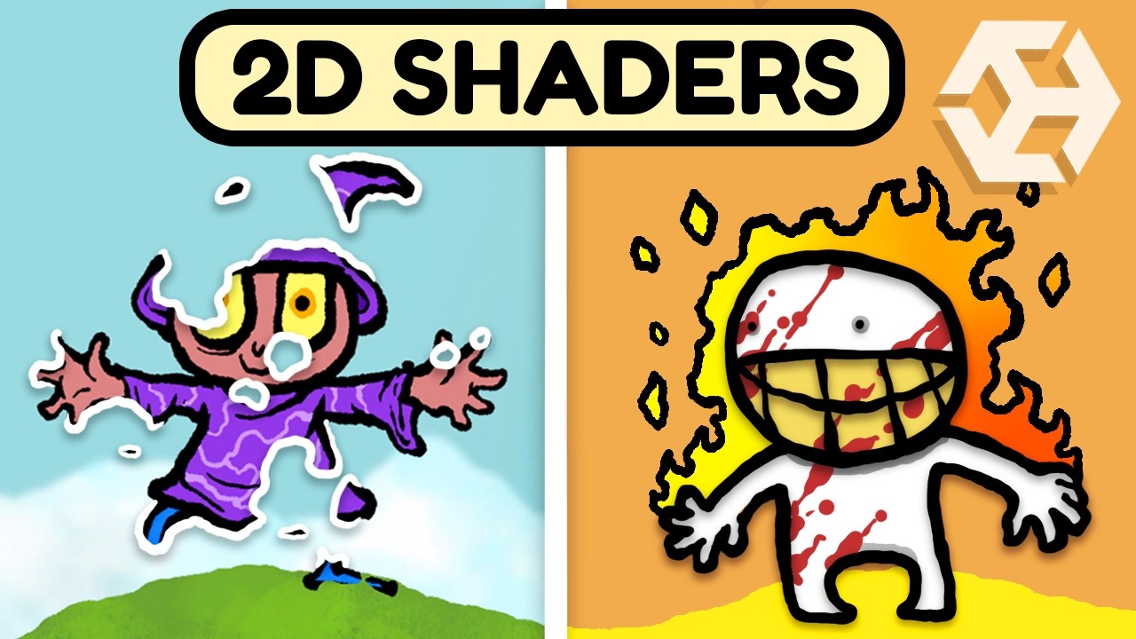 How to make 2D SHADERS in UNITY 2026! [Shader Graph TUTORIAL]