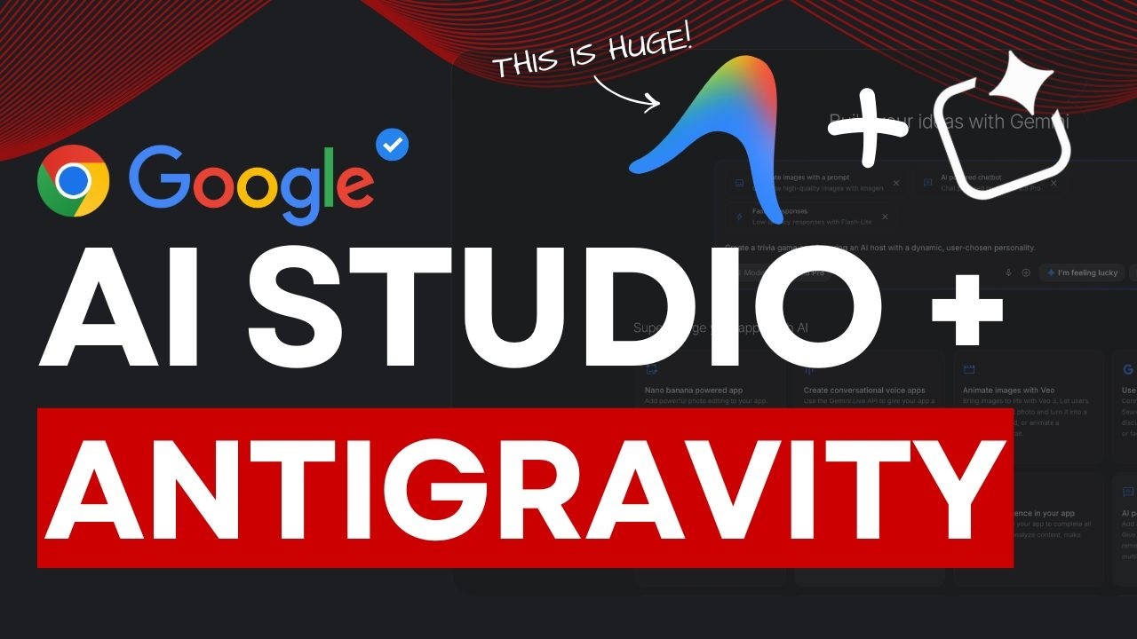 Google Antigravity + AI Studio Integration Is INSANE, OpenAI Deep Research Update!
