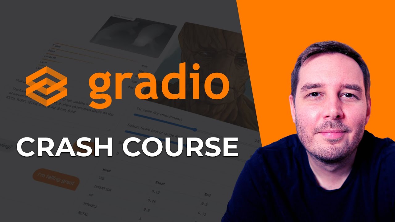 Gradio Crash Course - Fastest way to build & share Machine Learning apps