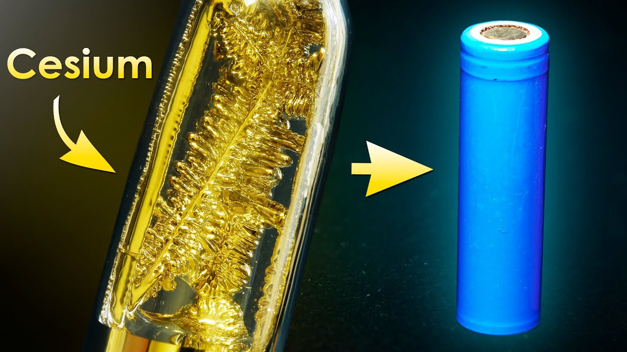 What Happens if You Make a BATTERY Out of CESIUM?