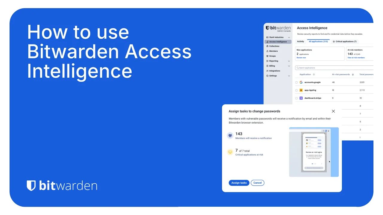 How to use Bitwarden Access Intelligence