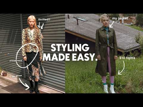 How I Style My Photoshoots (anyone can do it!)