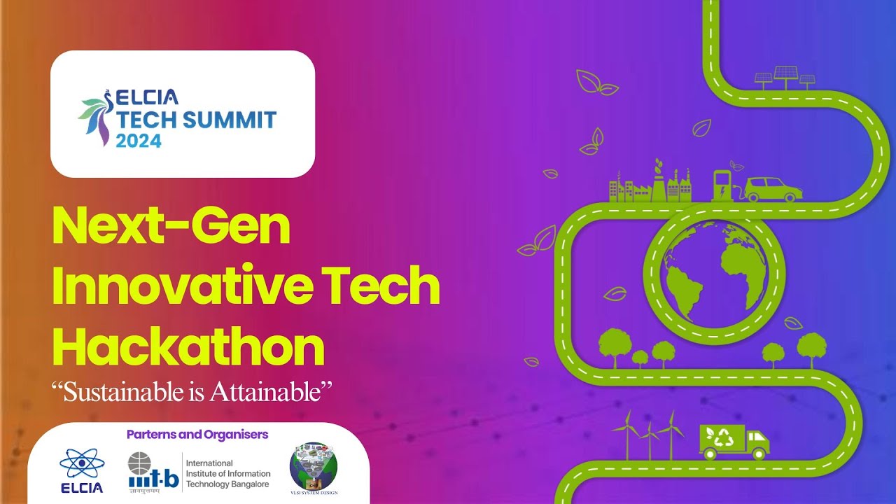 ELCIA, IIIT Bangalore, and VSD Unite for Innovation: Pioneering Solutions at the 2024 Hackathon