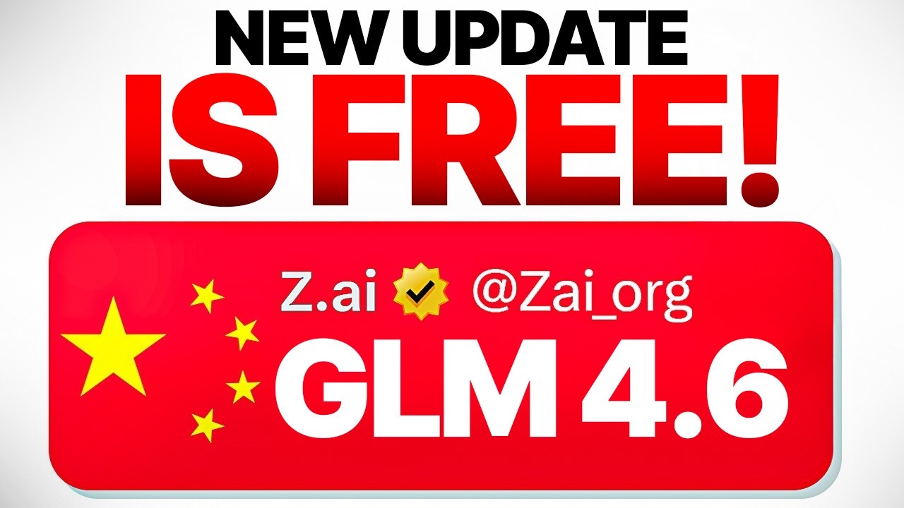 GLM 4.6: This NEW Chinese AI is INSANE (FREE!) 🤯