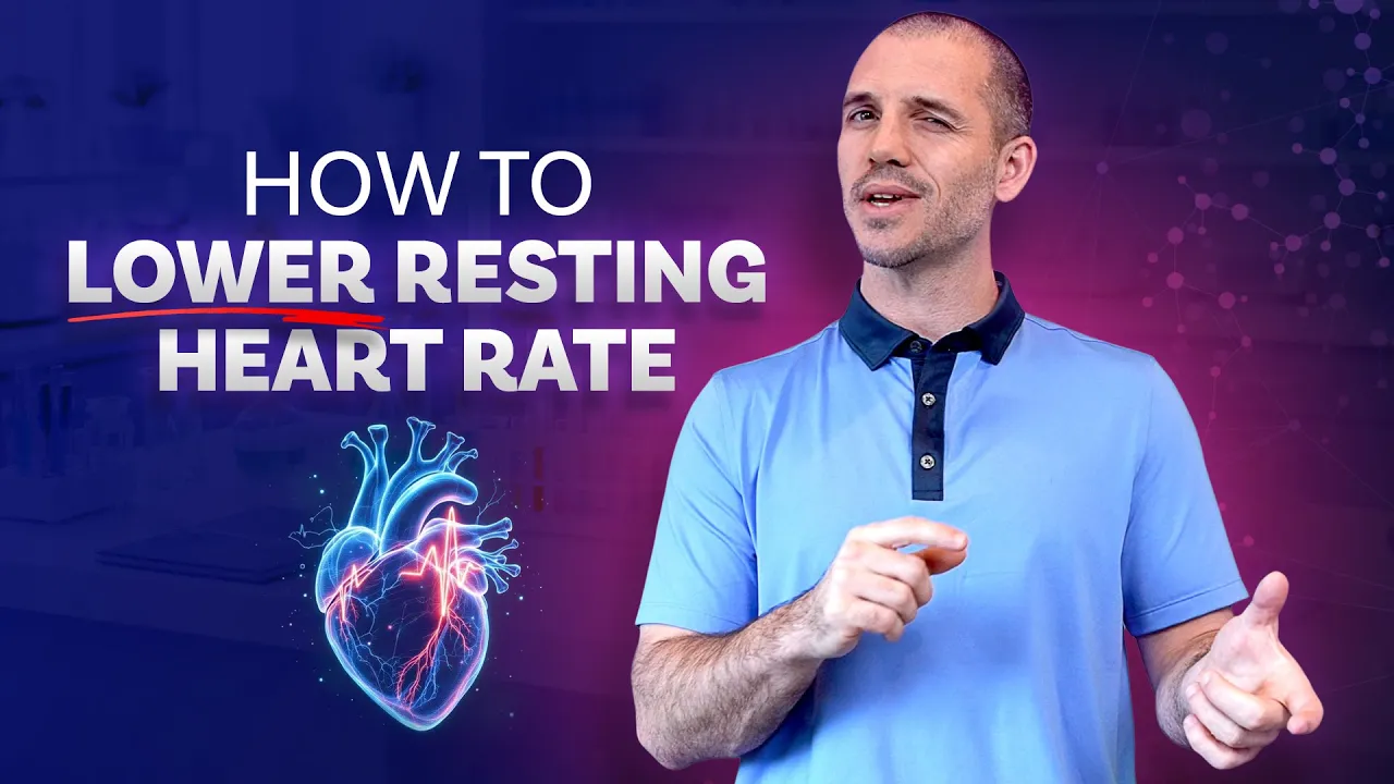 Lower Your Resting Heart Rate (The Simple Science Most People Miss) | Dr. Andy Galpin 5 Minute Phys