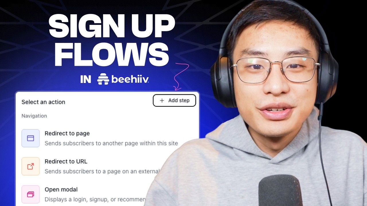How to Create a Signup Flow in beehiiv (Tutorial)