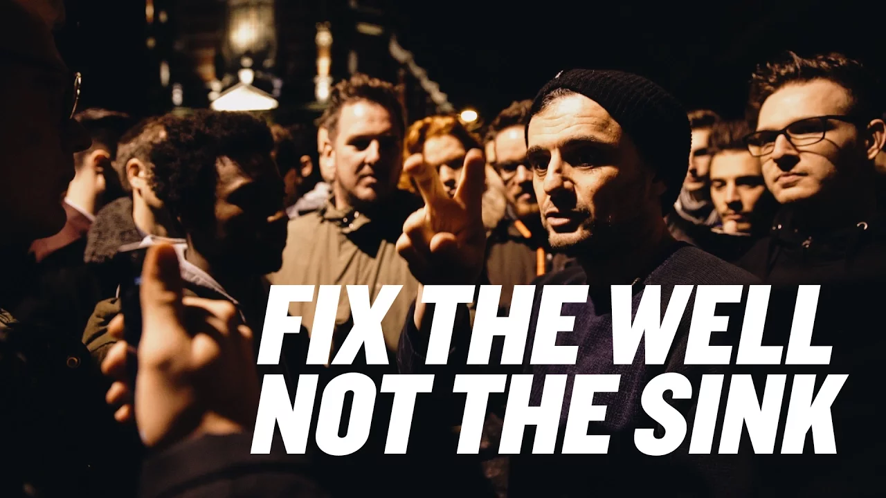 FIX THE WELL, NOT THE SINK