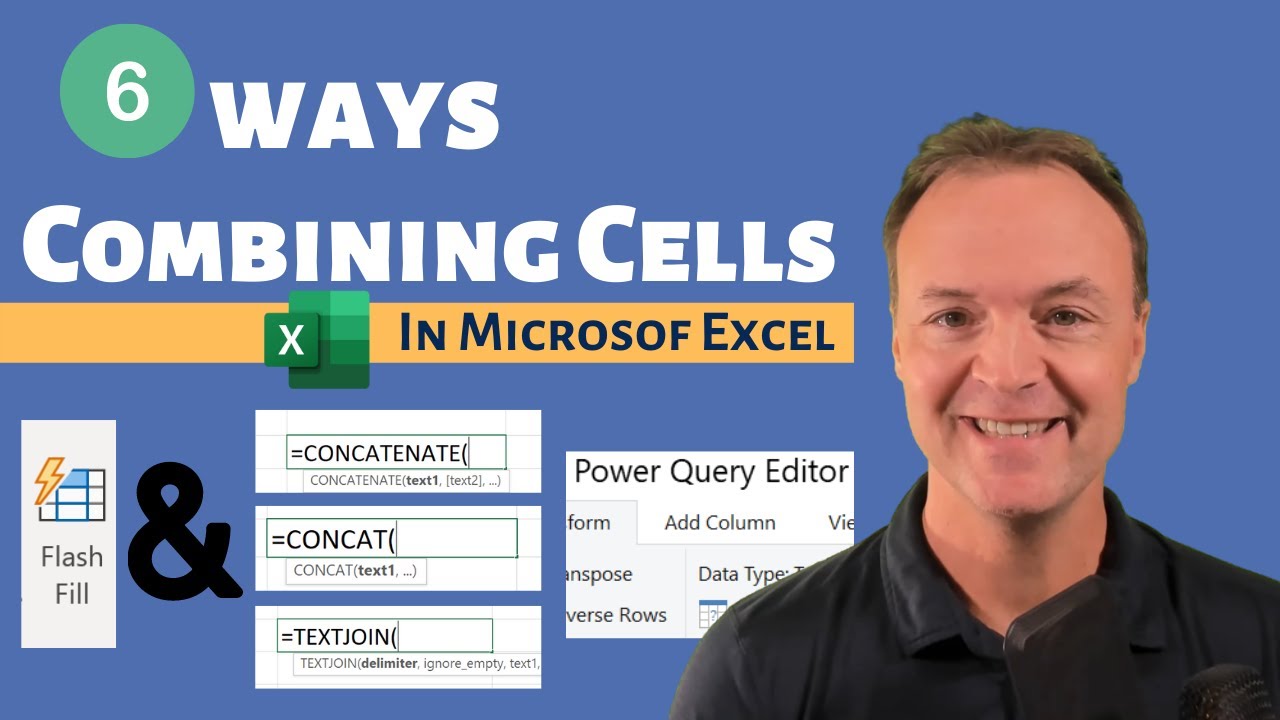 Learn Different Ways to Combine Cells in Microsoft Excel