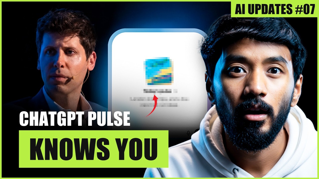 ChatGPT Just Woke Up: PULSE Works While You Sleep + China Changed Everything | 10 AI Updates
