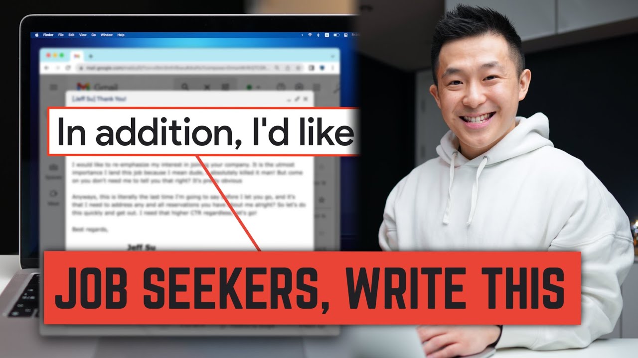 Write a PERFECT Interview Thank You Email!